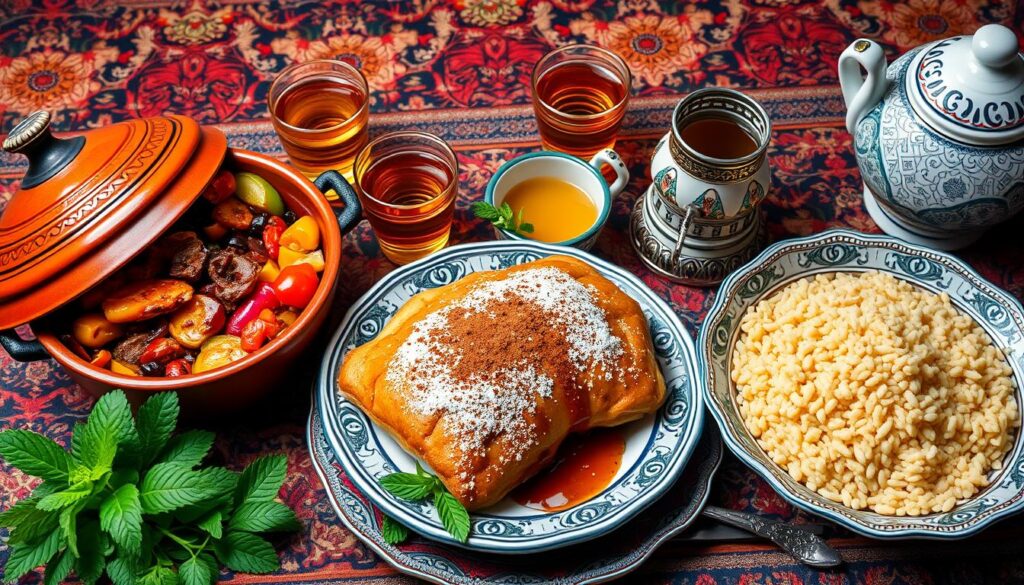 Moroccan cuisine and beverages