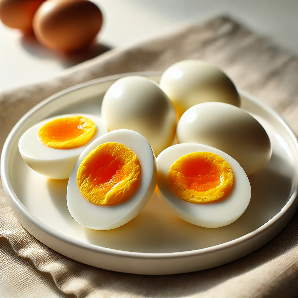 Healthy snack options for diabetics: Hard-Boiled Eggs 