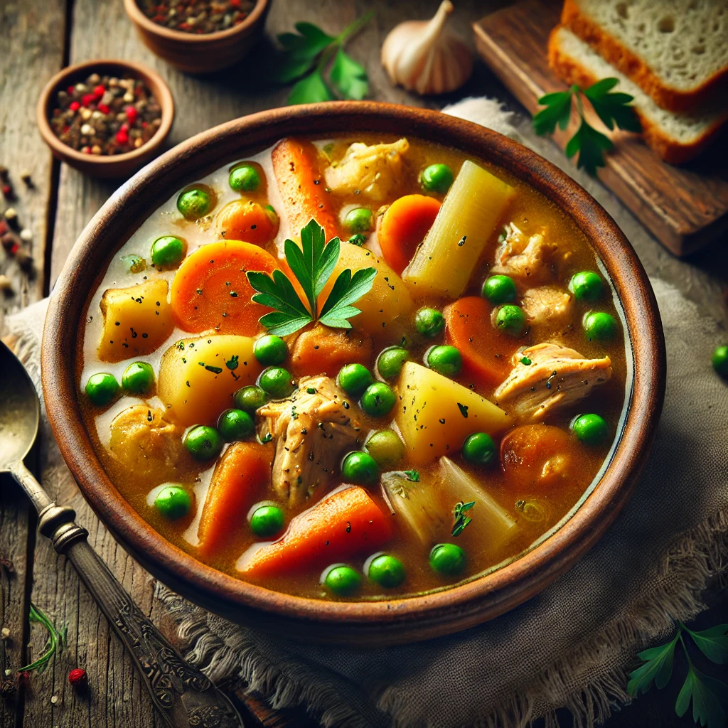 Healthy Soup: Chicken and Vegetable Stew