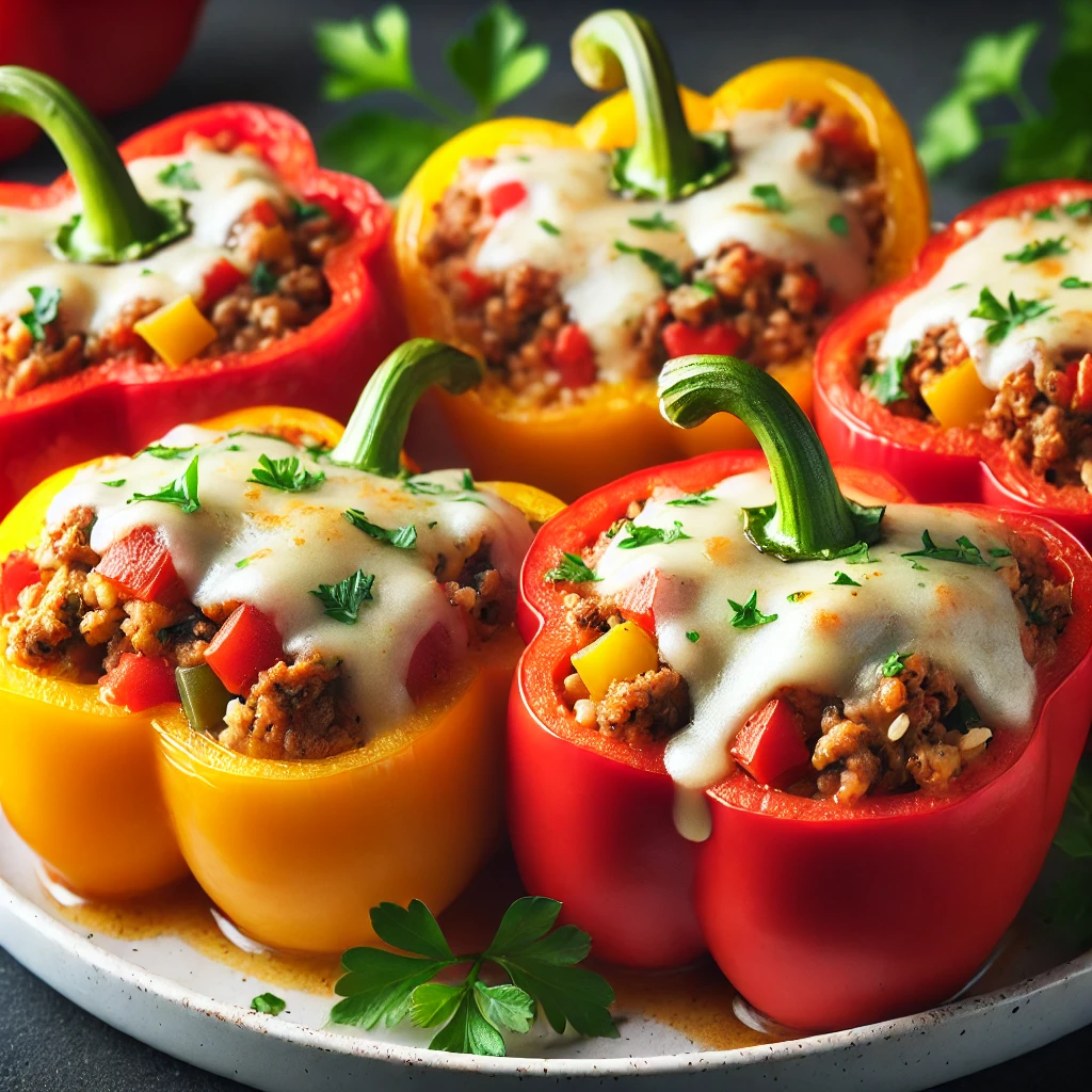 Stuffed Bell Peppers: low-carb recipes:  