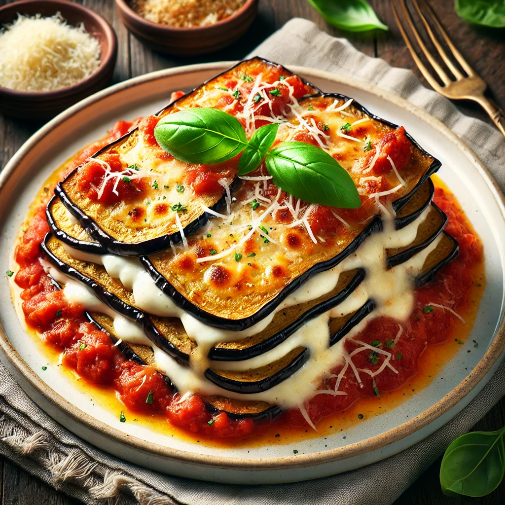 low-carb recipes: Eggplant Lasagna