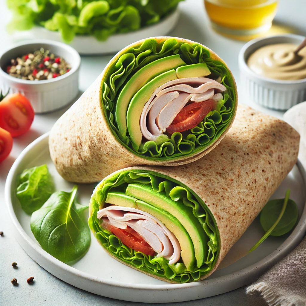 Turkey and Avocado Wrap