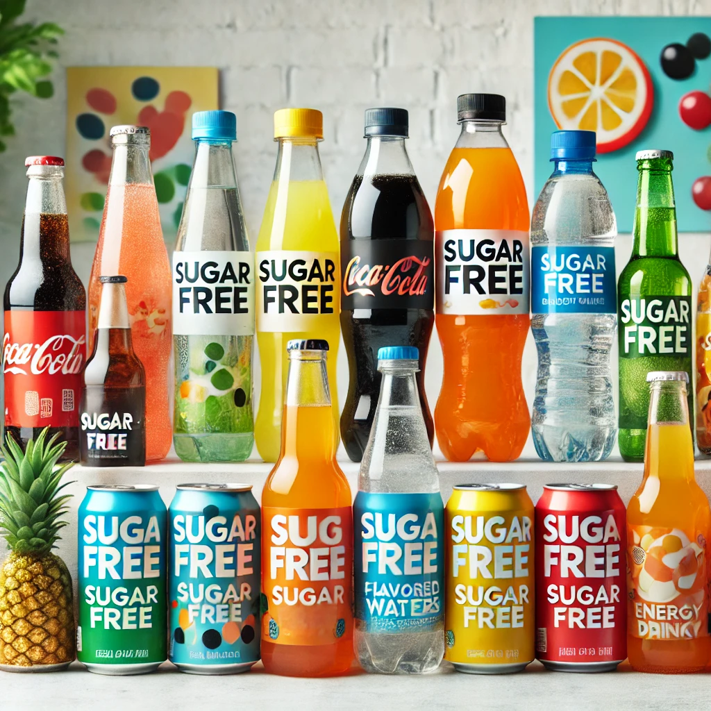 Sugar-Free: Sugar-free beverages