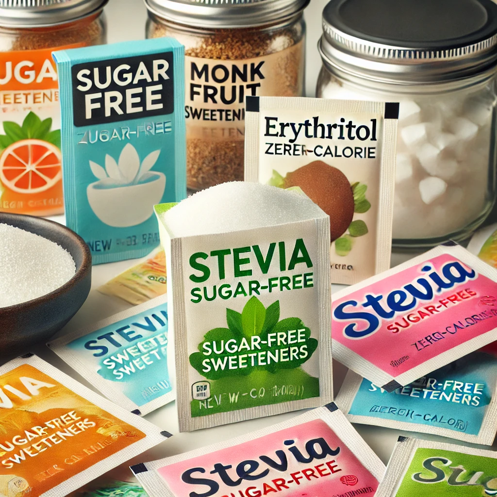 Sugar-Free:  sugar-free sweeteners