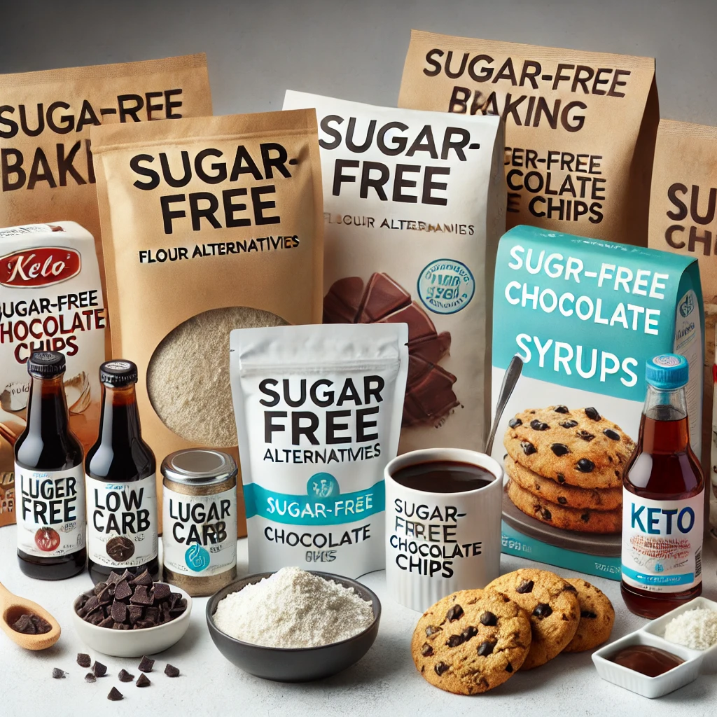 Sugar-Free:  sugar-free baking products 