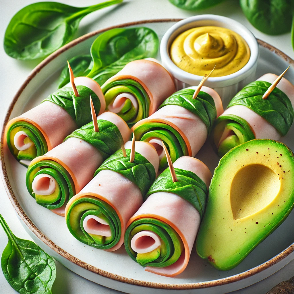 Snacks for Diabetic: Turkey and Avocado Roll-Ups