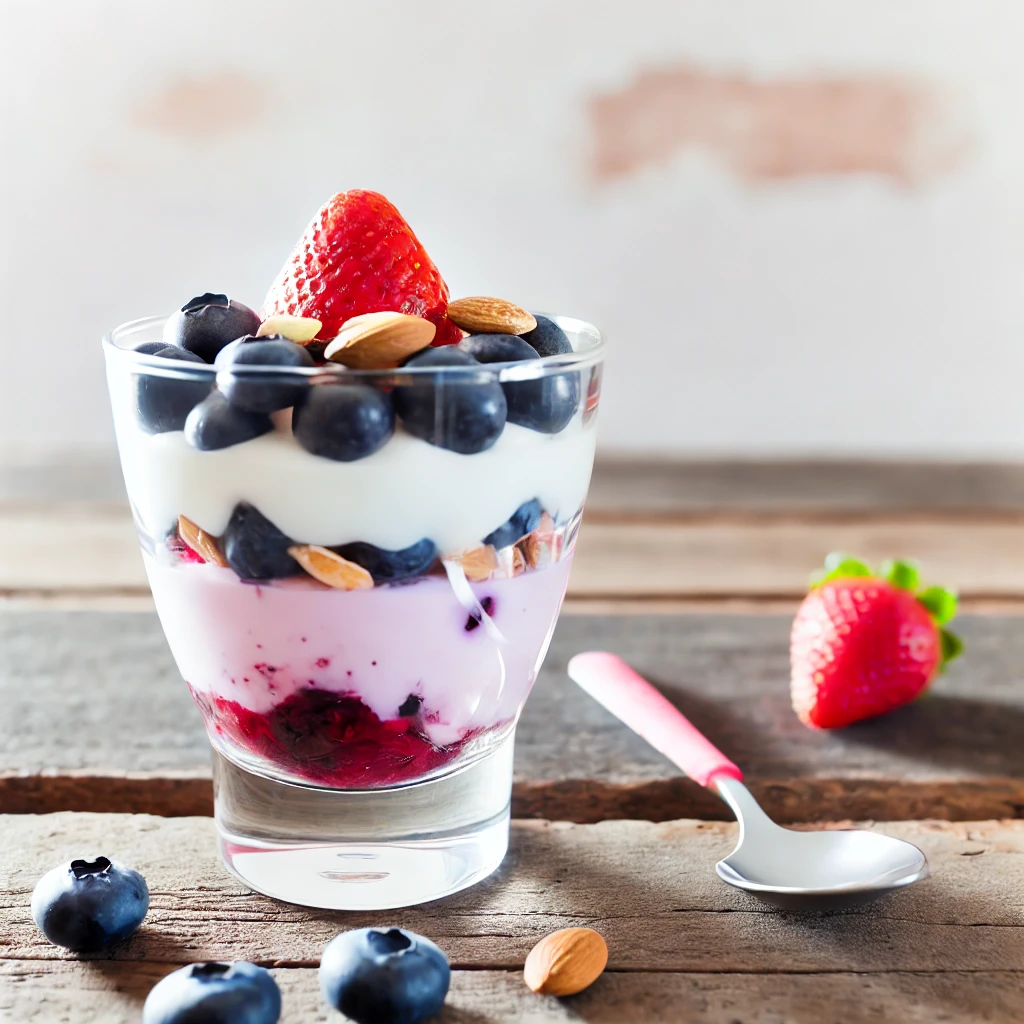 Weekly Menu Planning for Diabetics: Greek Yogurt Parfait with Berries and Nuts