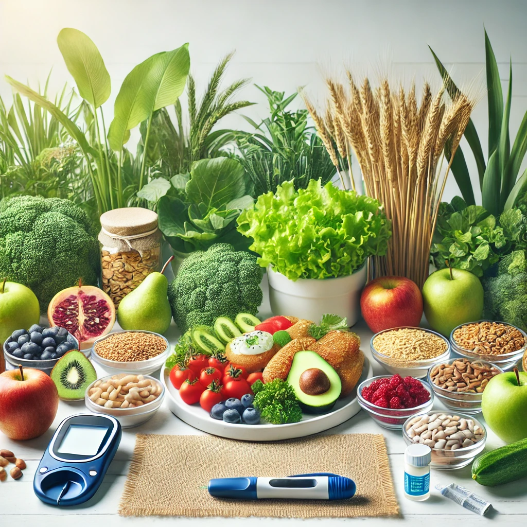 High-Fiber Meals: Fiber for Diabetes: A Balanced Approach