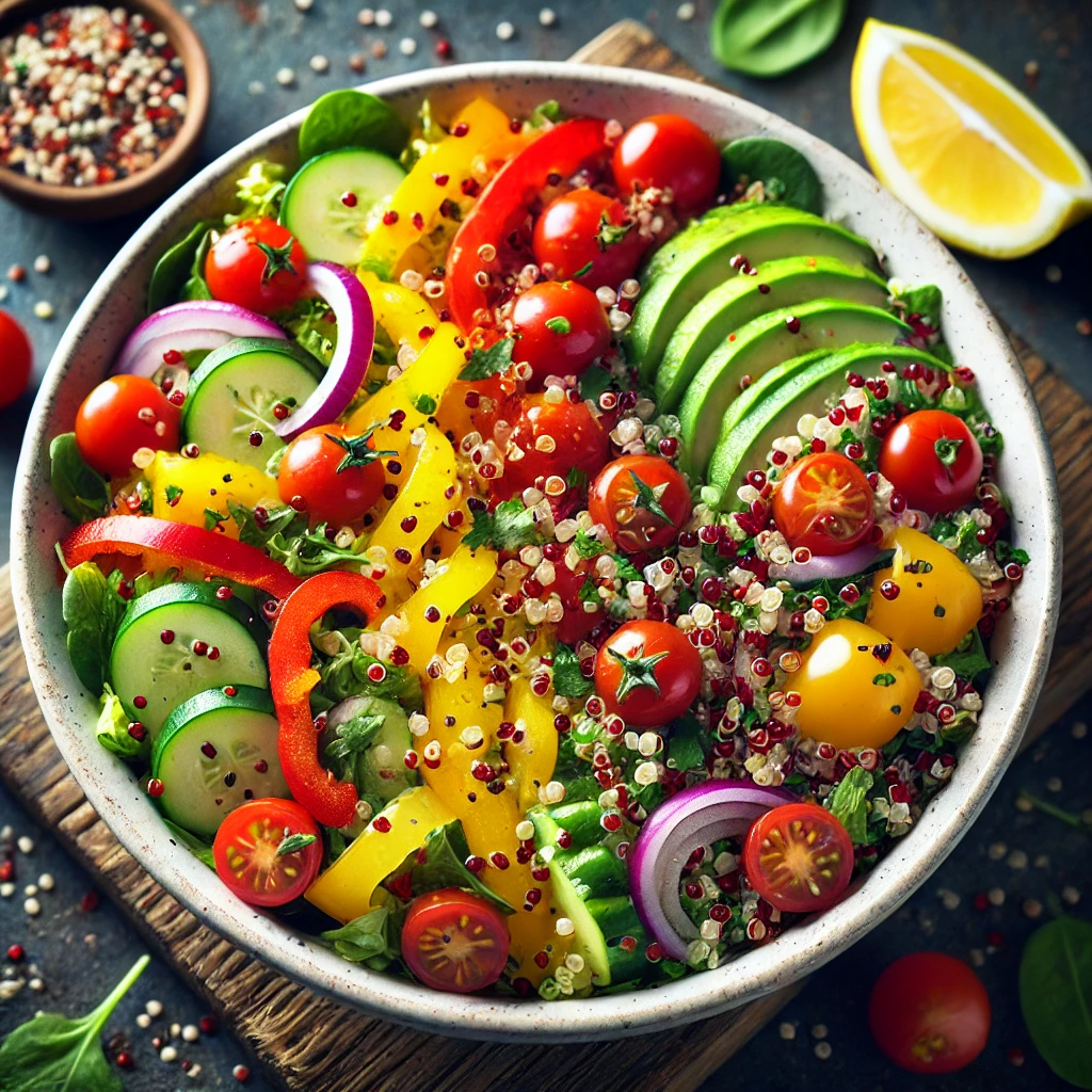 Mastering the Art of Culinary : Rainbow Quinoa Salad