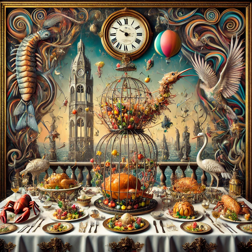 Surrealist Flavors: A Dreamlike Dining Experience Inspired by Dalí