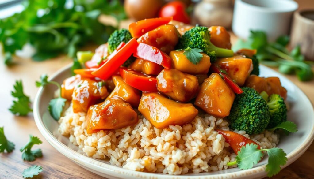 Healthy General Tso's Chicken