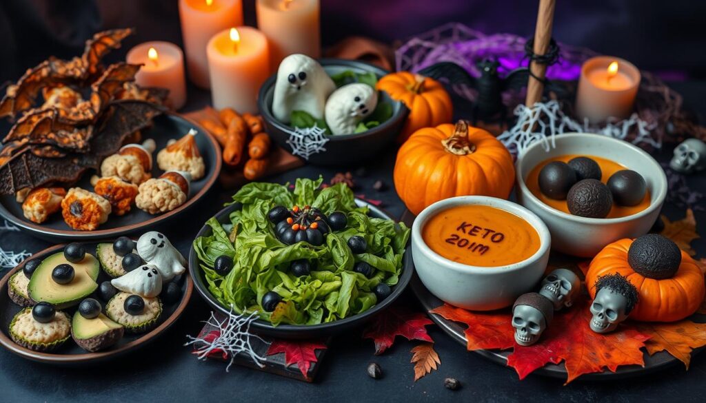 Keto-Friendly Halloween Menu