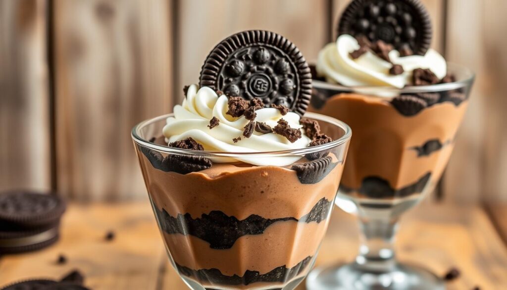 Oreo Chocolate Mousse Dessert Cups