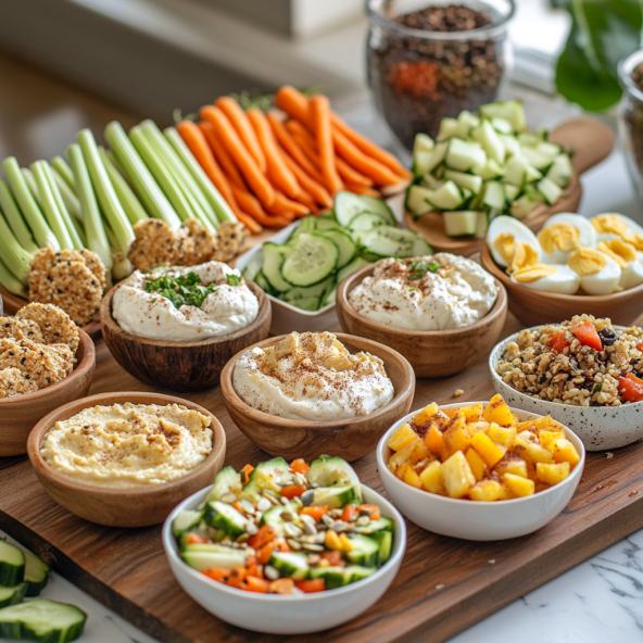 spanglishito An appealing and colorful display of healthy snack ddff5d21 3a6c 4ad3 a134 653c6646e0ca