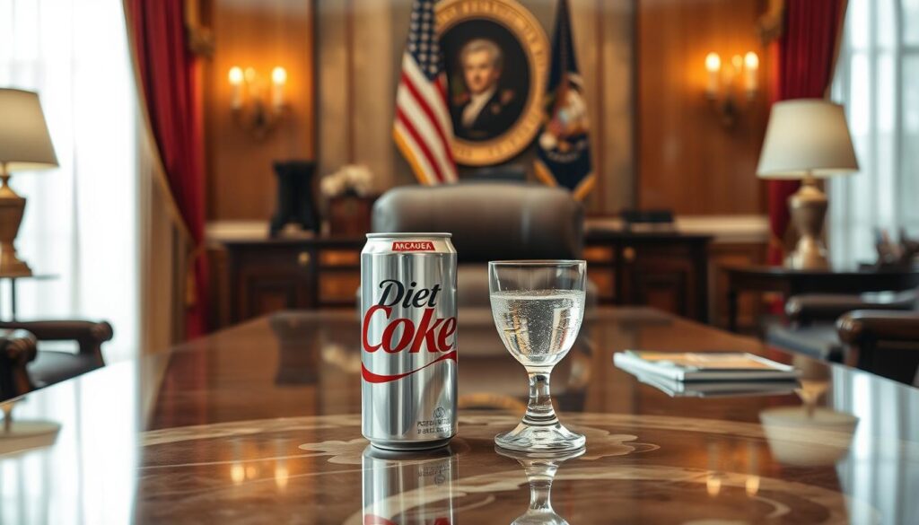 trump diet coke hydration habits