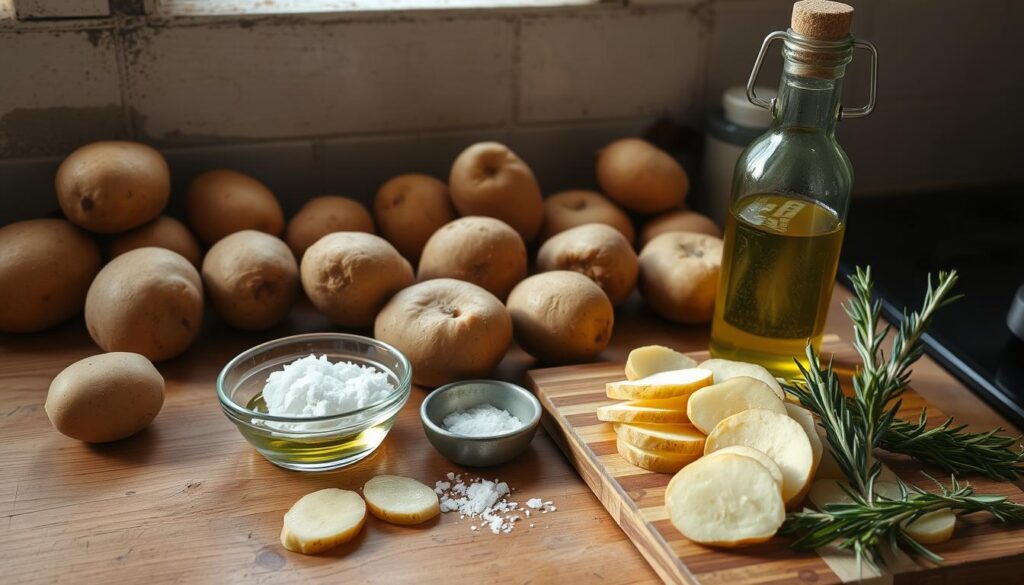 Homemade Potato Chips ingredients