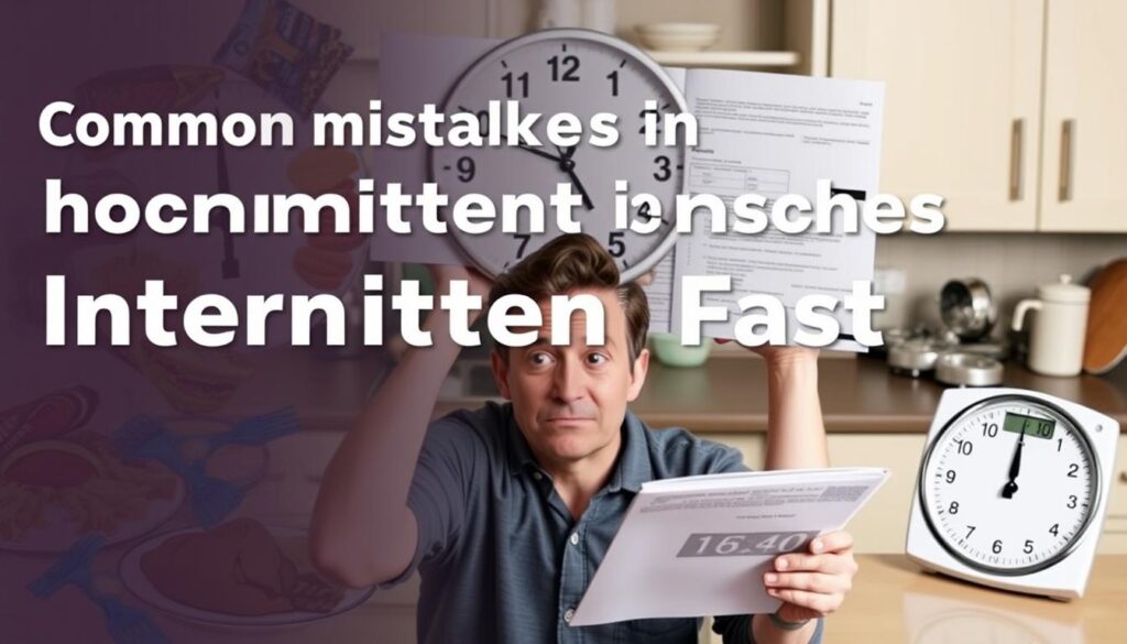 Mistakes in intermittent fasting