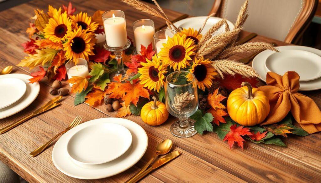 Beautiful Thanksgiving Table Decoration