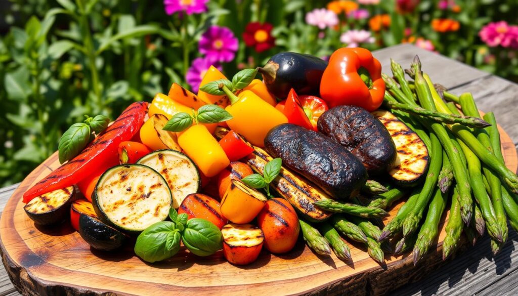 grilled vegetables