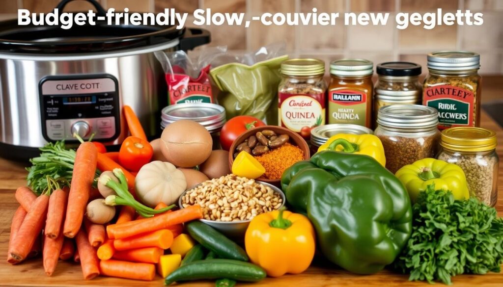 Budget-friendly slow cooker ingredients