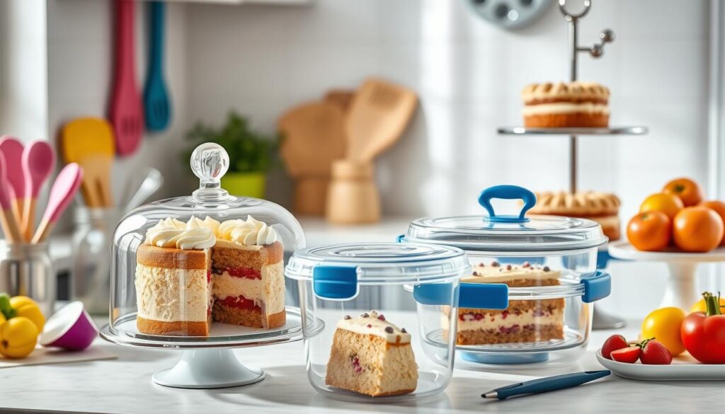 Cake storage techniques