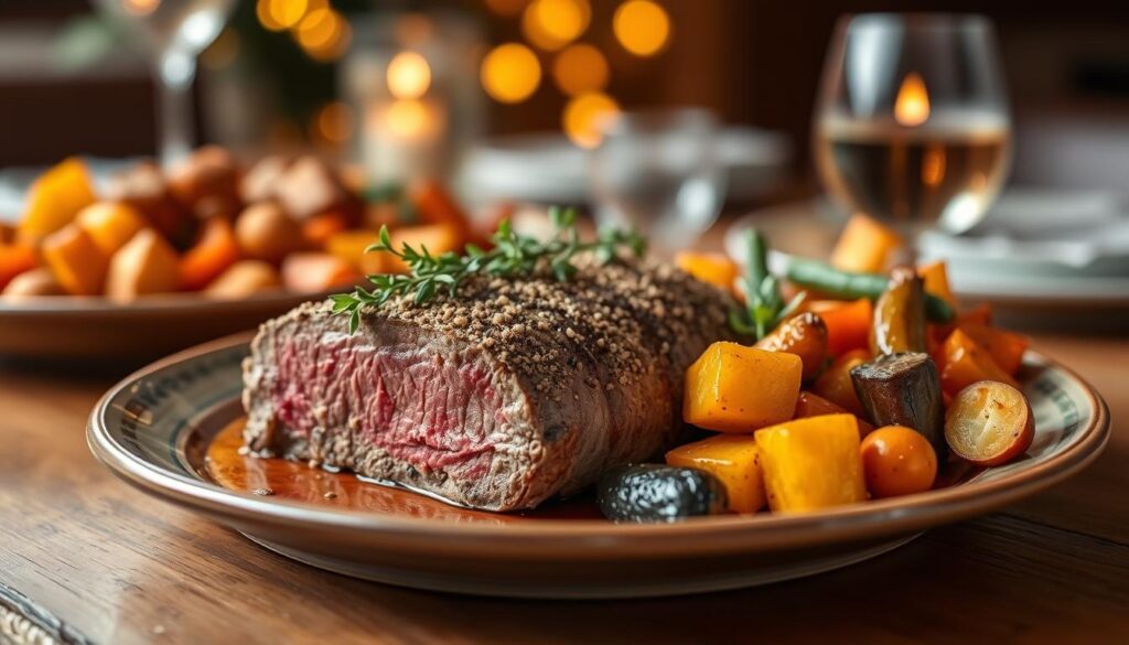 Delicious Sugar-Free and Low-Carb Christmas Recipes: Horseradish-Crusted Beef Tenderloin