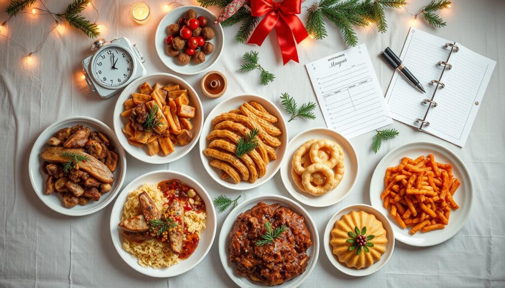 Time management tips for Christmas recipes