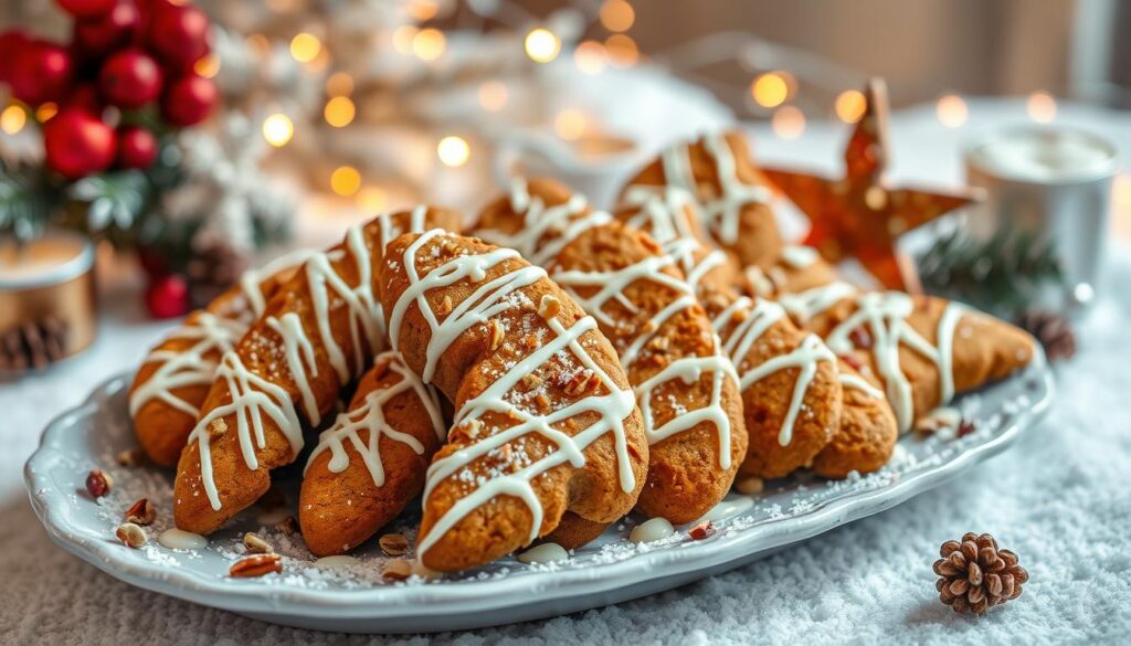 gingerbread biscotti