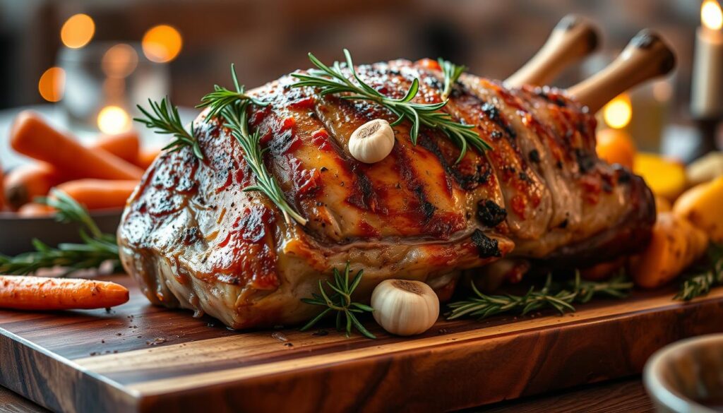 roast leg of lamb