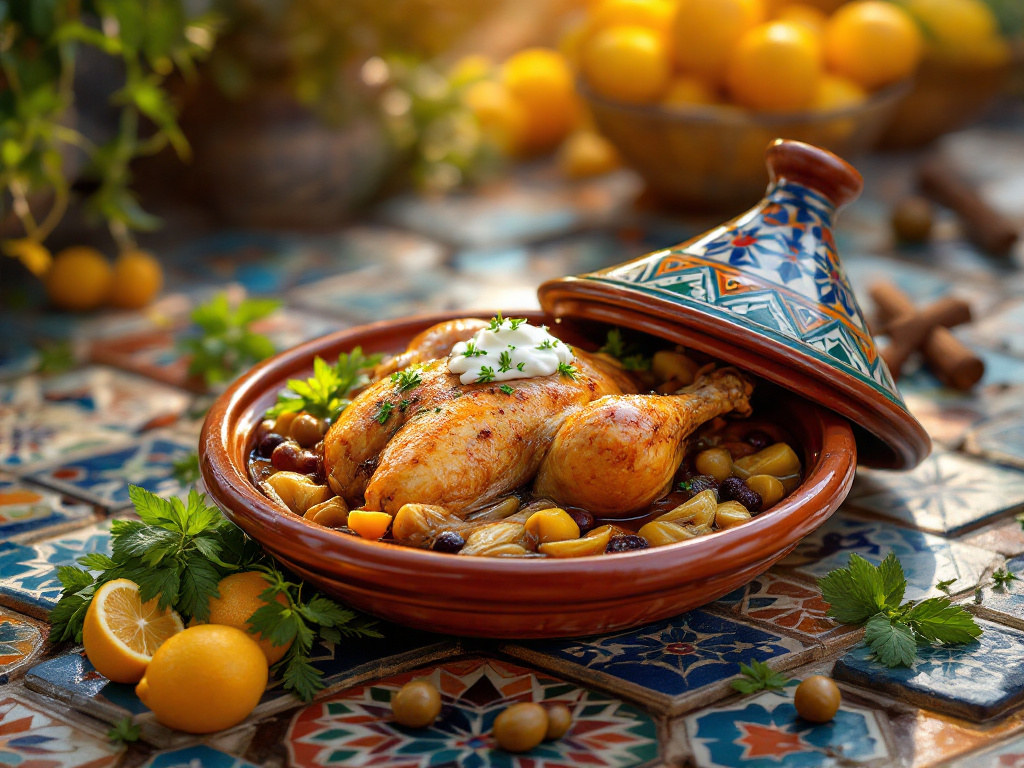 How to Make Moroccan Chicken Tagine