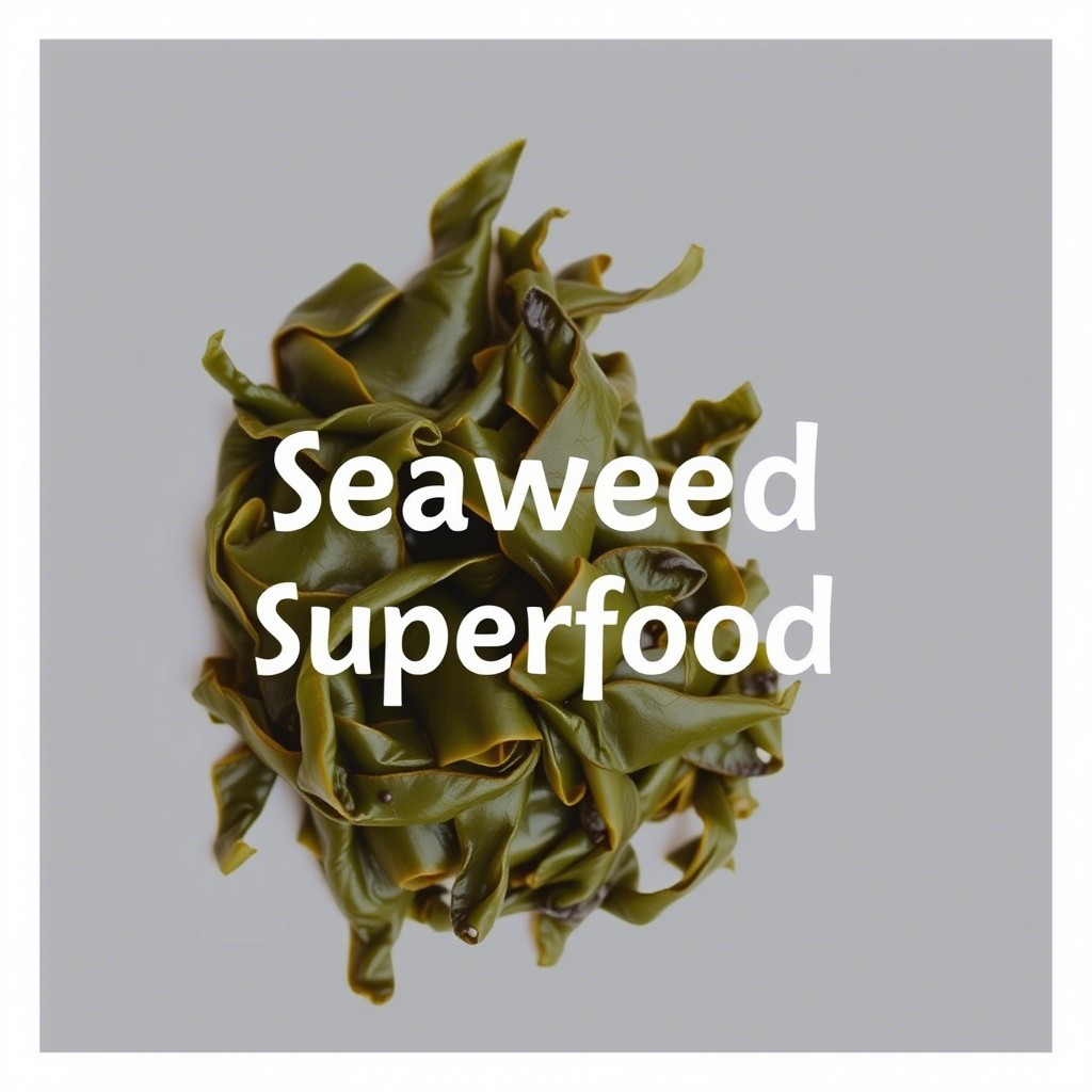 Image showcasing a Seaweed Superfood Recipe, highlighting the nutritional benefits and culinary versatility of seaweed.