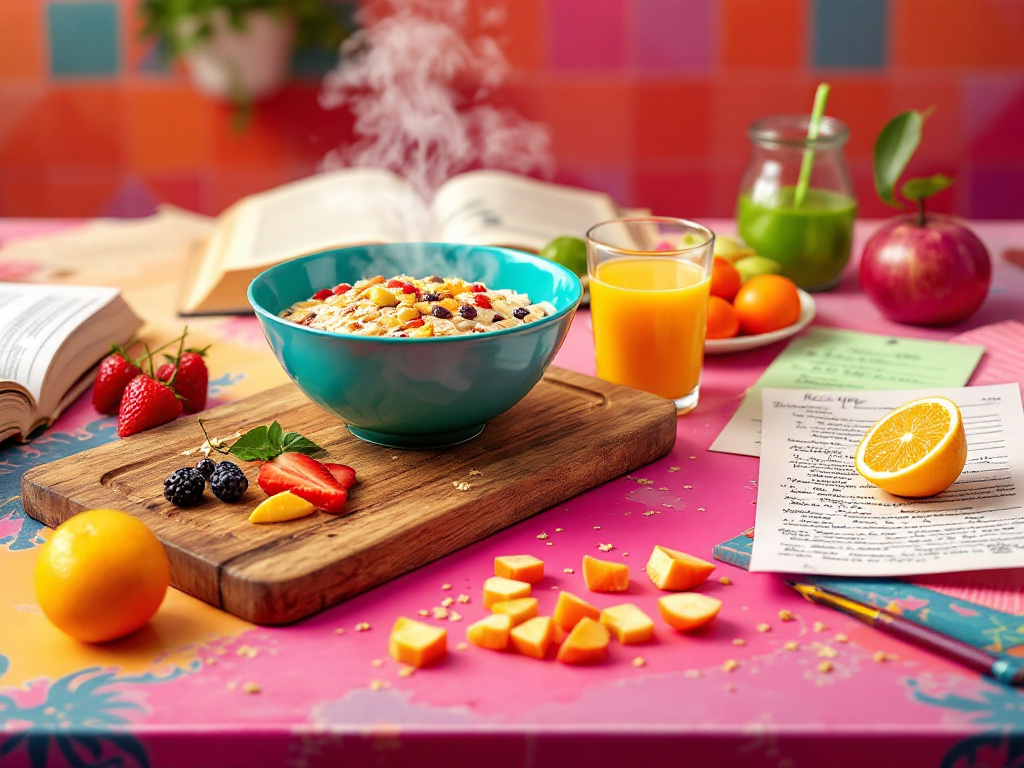 A collage of healthy breakfast options including oatmeal, smoothie bowls, and avocado toast, all prepared and ready for busy mornings. Healthy Recipes for Busy Mornings.