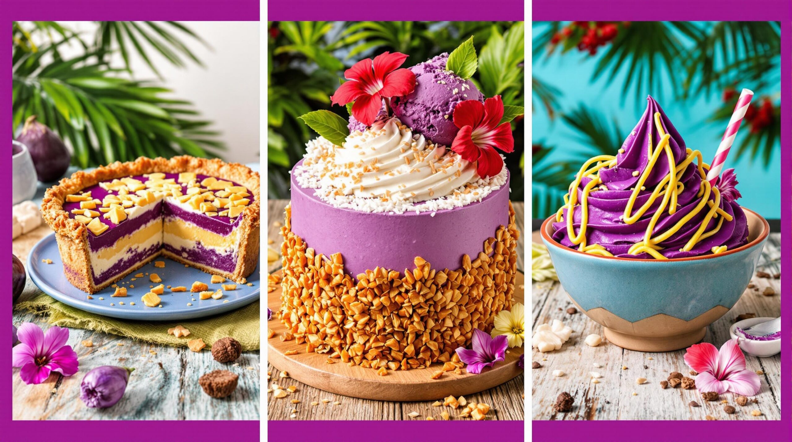Delicious ube halaya dessert, a traditional Filipino purple yam treat, showcasing recipes with ube.